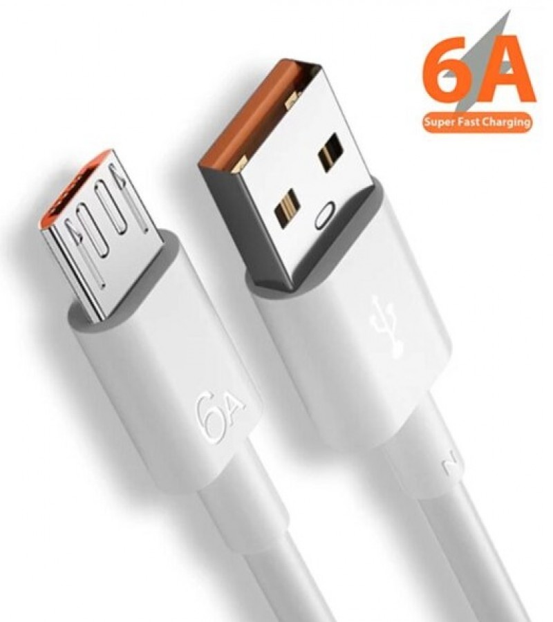 Fast Charging Cable 6A for Android Smartphones Micro USB Data Cable - Micro USB Cable-High Quality 6