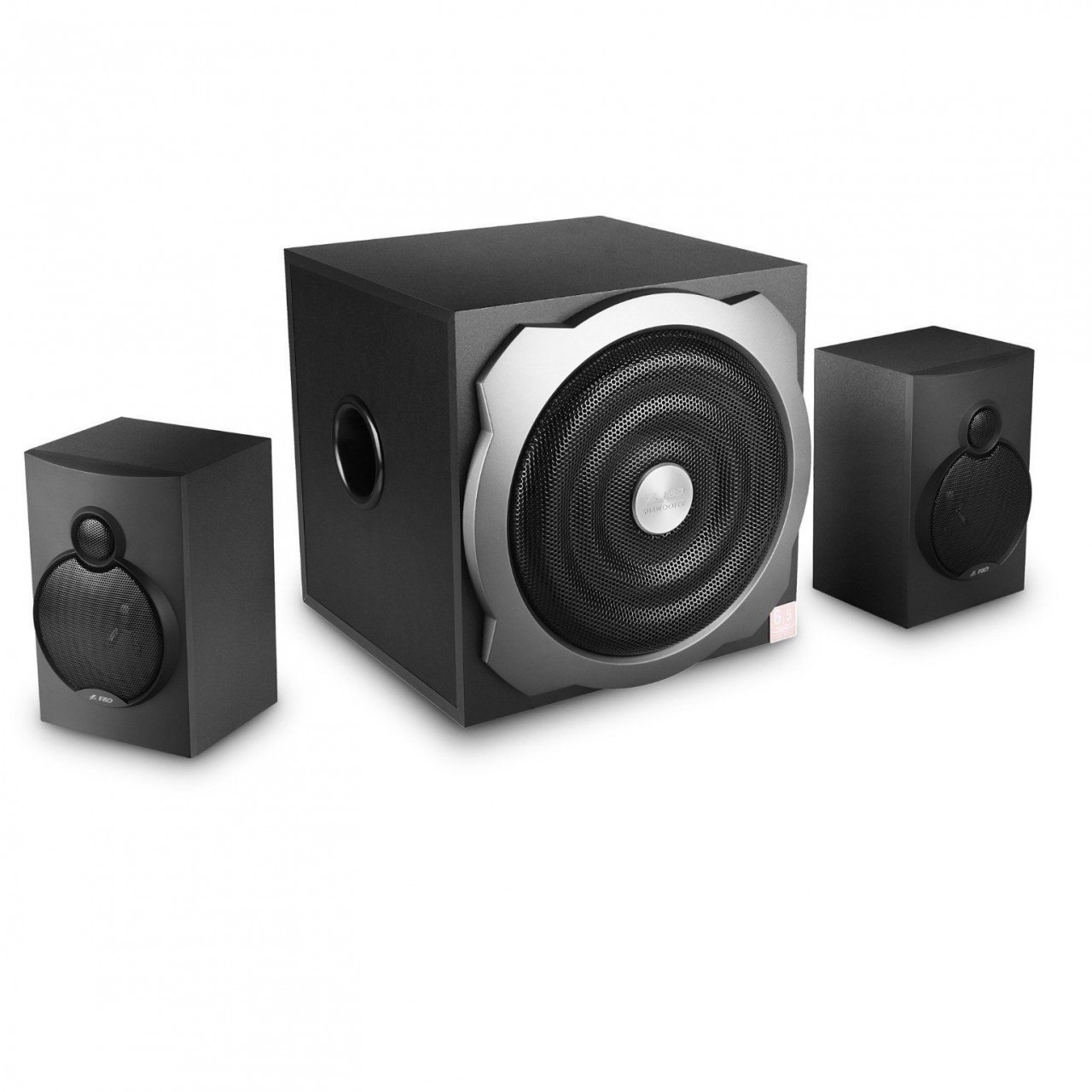 F&D F521 2.1 Channel Multimedia Speaker with 2 Subwoofers