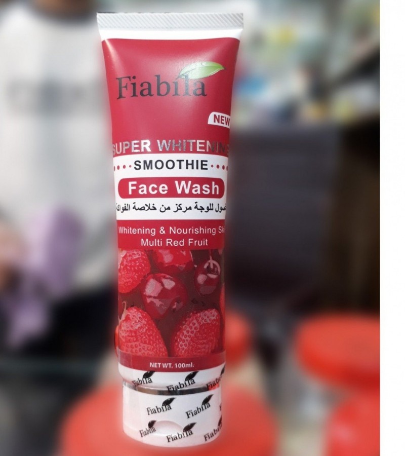 Fiabila Super Whitening Smoothie Face Wash - 100 ML