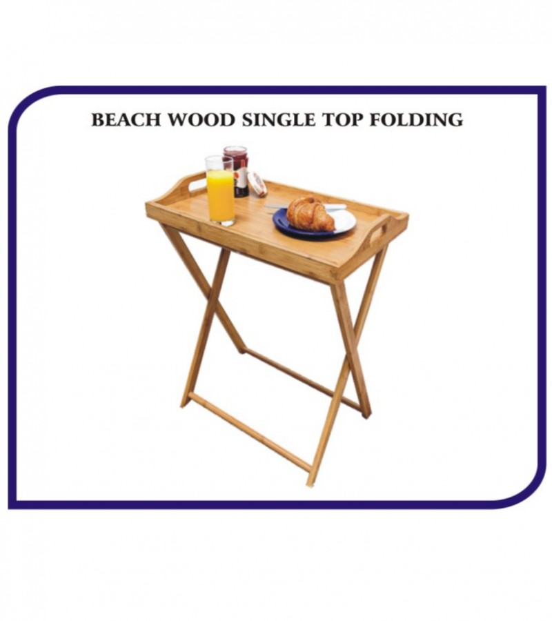Folding Table Single Top(Beach Wood)