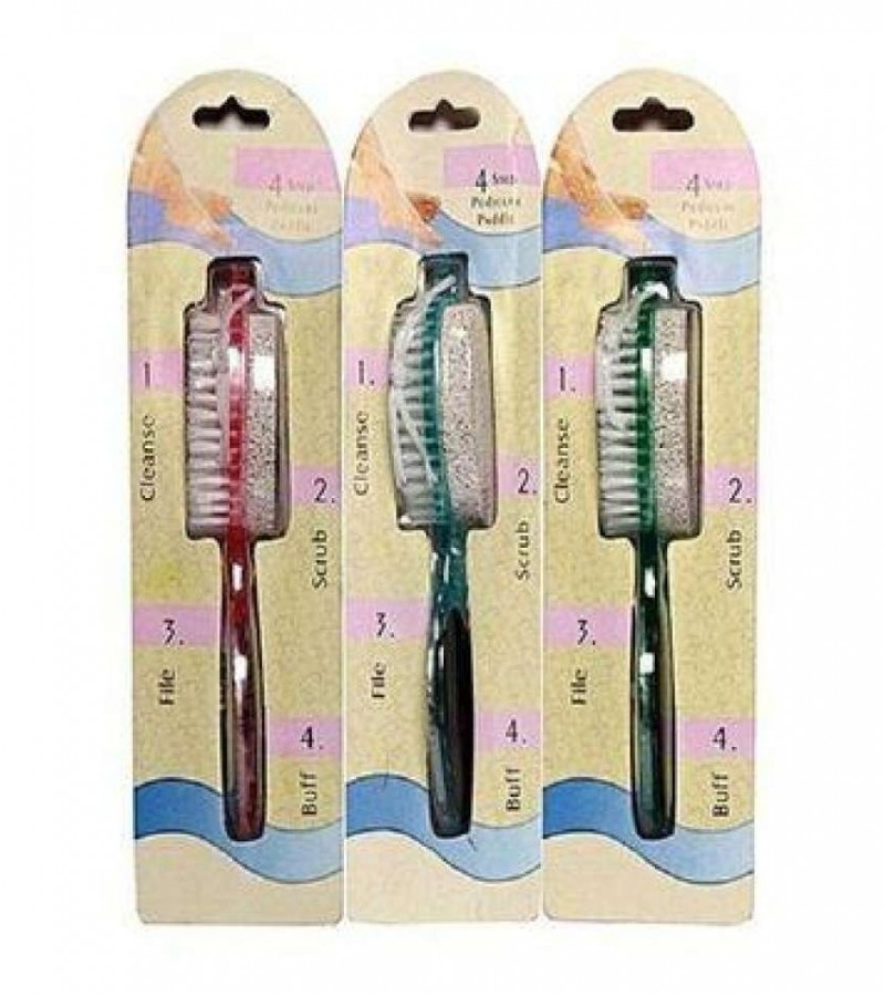 Foot Cleaning Brush Pack Of 3 - Plastic