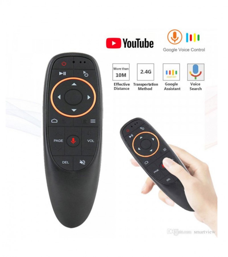 G10 Remote Control 2.4GHz Wireless Air Mouse G10s Voice Microphone Gyroscope