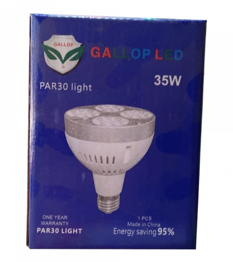 GALLOP LED Bulb PAR30 - 35 Watt - 1 Year Brand Warranty