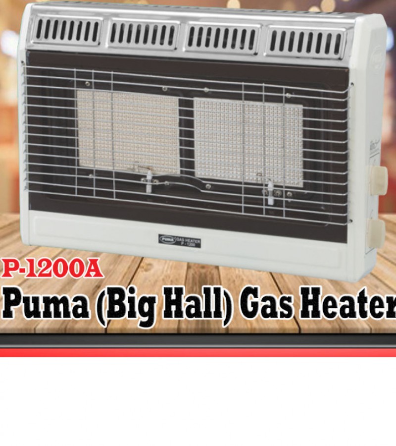 Gas Wall Heater Large Auto Spark (DOUBLE PLATE) PUMA