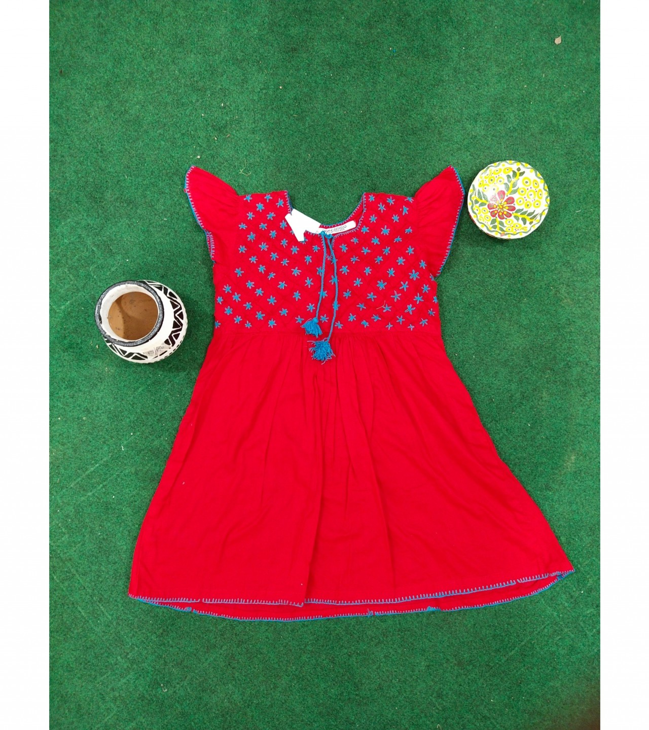 Girl Embroidery Dress