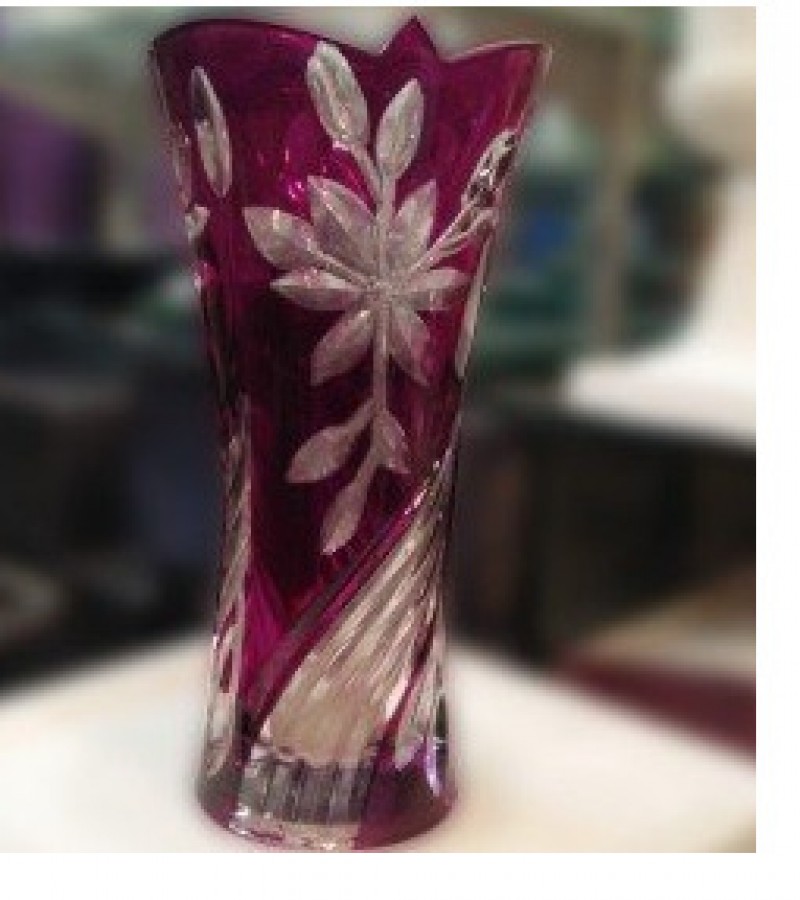 Glass Vase Guldaan For Office & Home Decoration