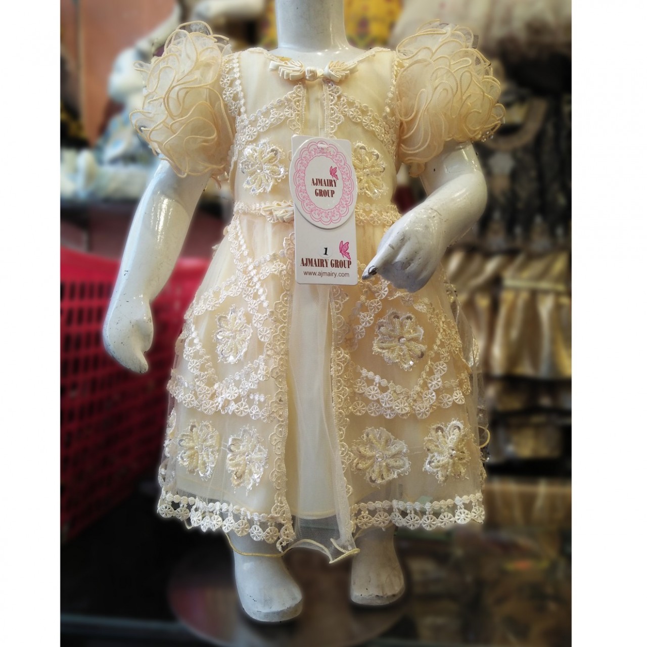 Gorgeous Party Imported Frock For Little Girls - 4 To 7 Years