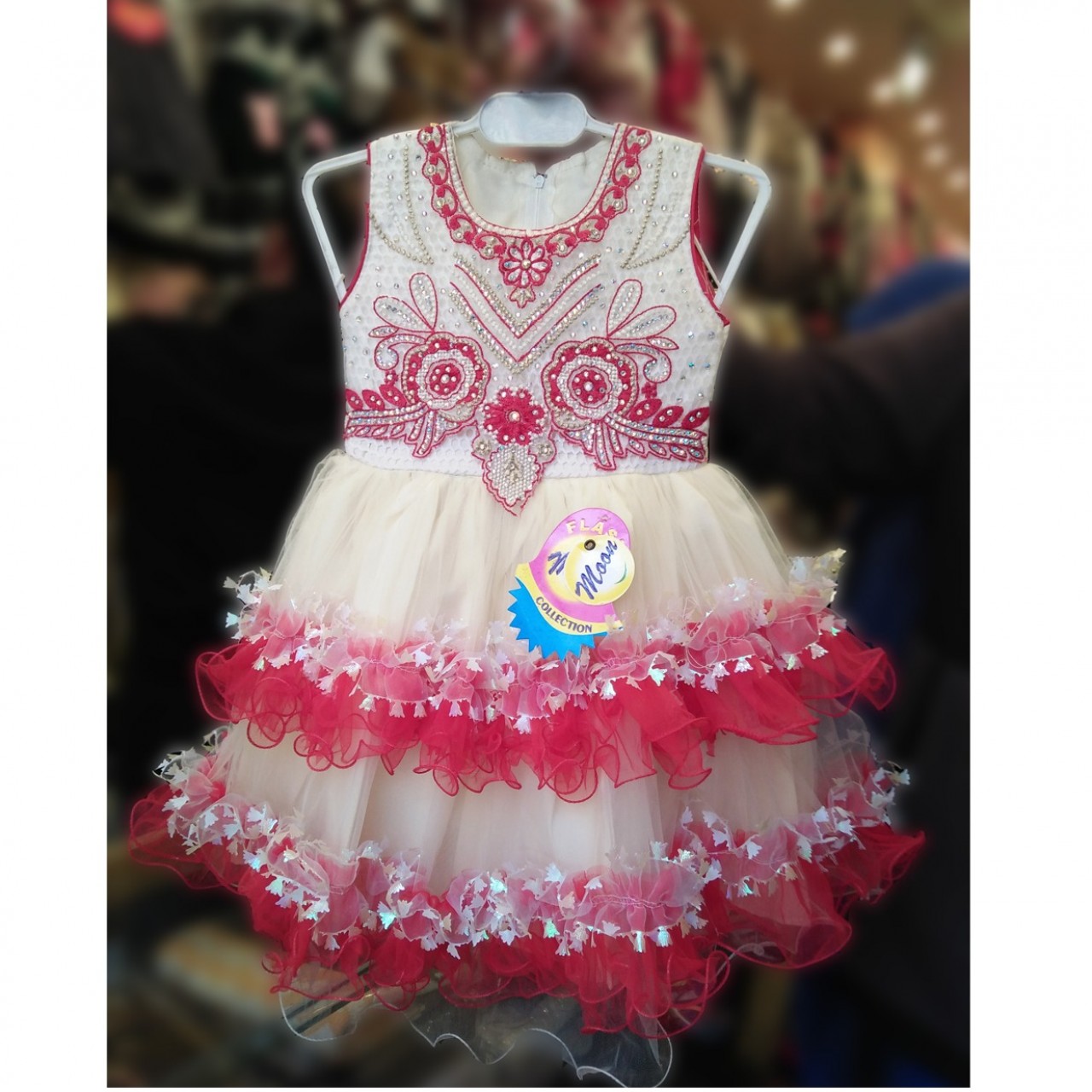 Gorgeous Wedding Party Frock For Cute Girls - 4 To 7 Years﻿