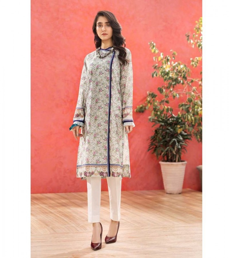 Gul Ahmed 1PC Unstitched Lawn Shirt