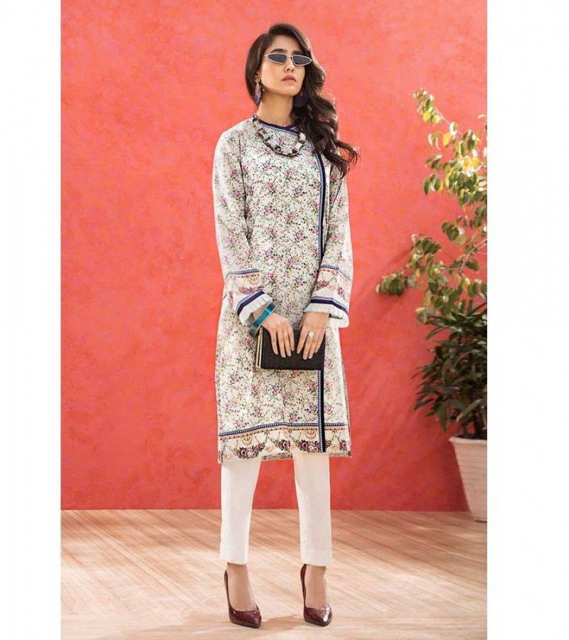 Gul Ahmed 1PC Unstitched Lawn Shirt