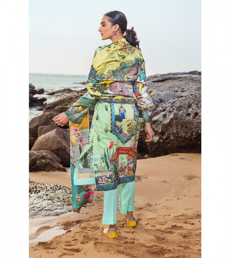 Gul Ahmed 3PC Printed Lawn Suit