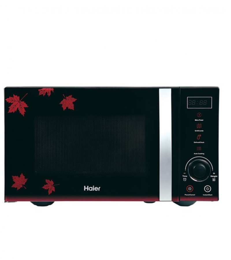 Haier HGN-25PG42B Red Ribbon Microwave Oven Price in Pakistan