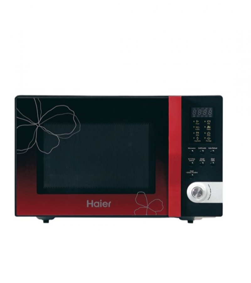 Haier HGN-32100EGB Red Ribbon Microwave Oven Price in Pakistan
