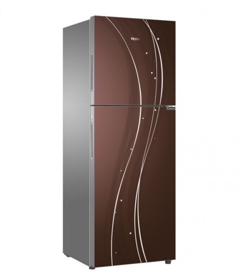 Haier HRF 336EPC E Star Series Top Freezer Direct Cooling (Crystal Glass) Refrigerator