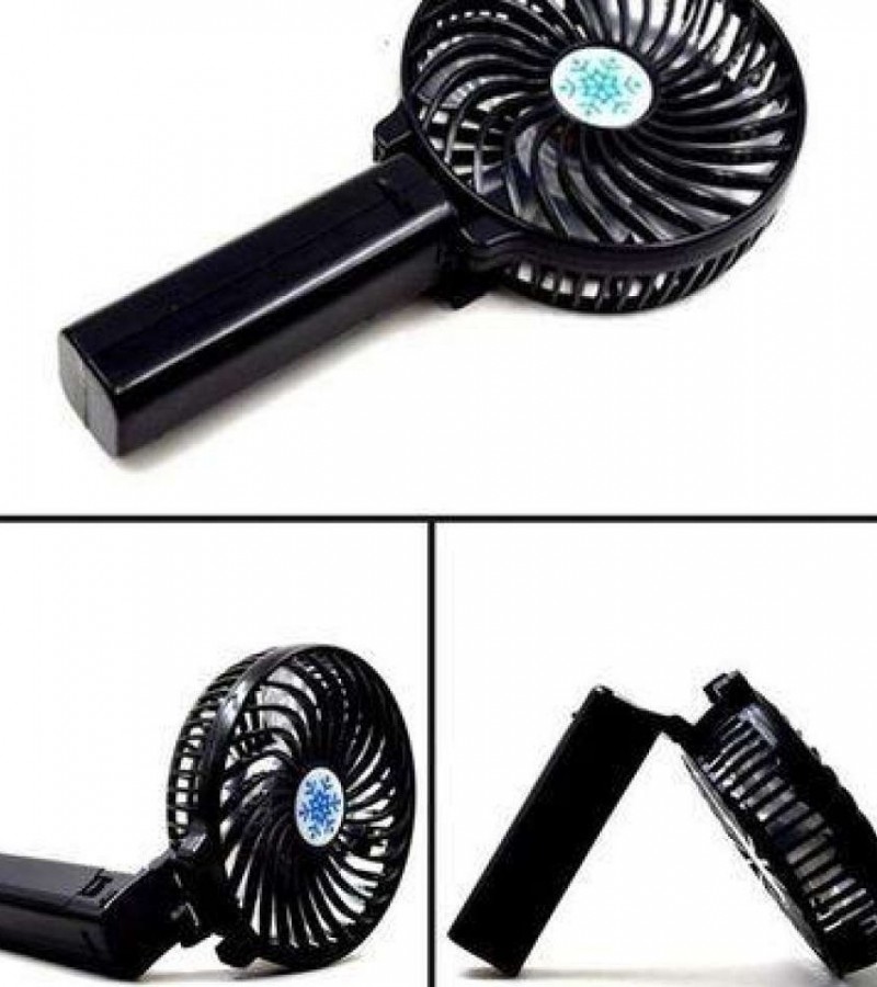 Handheld & Foldable Cooling Fan - Rechargeable