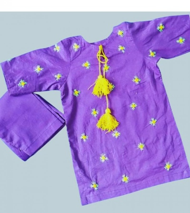 Handmade embroidered suit