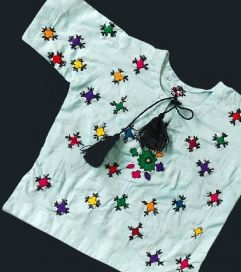 Handmade embroidered suit