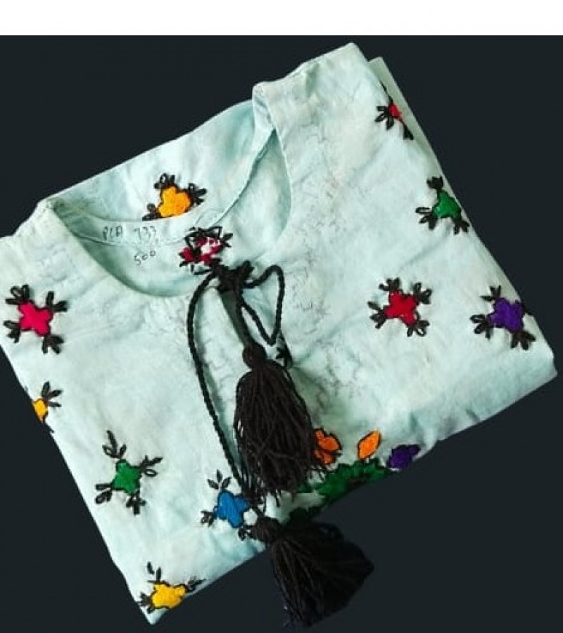 Handmade embroidered suit