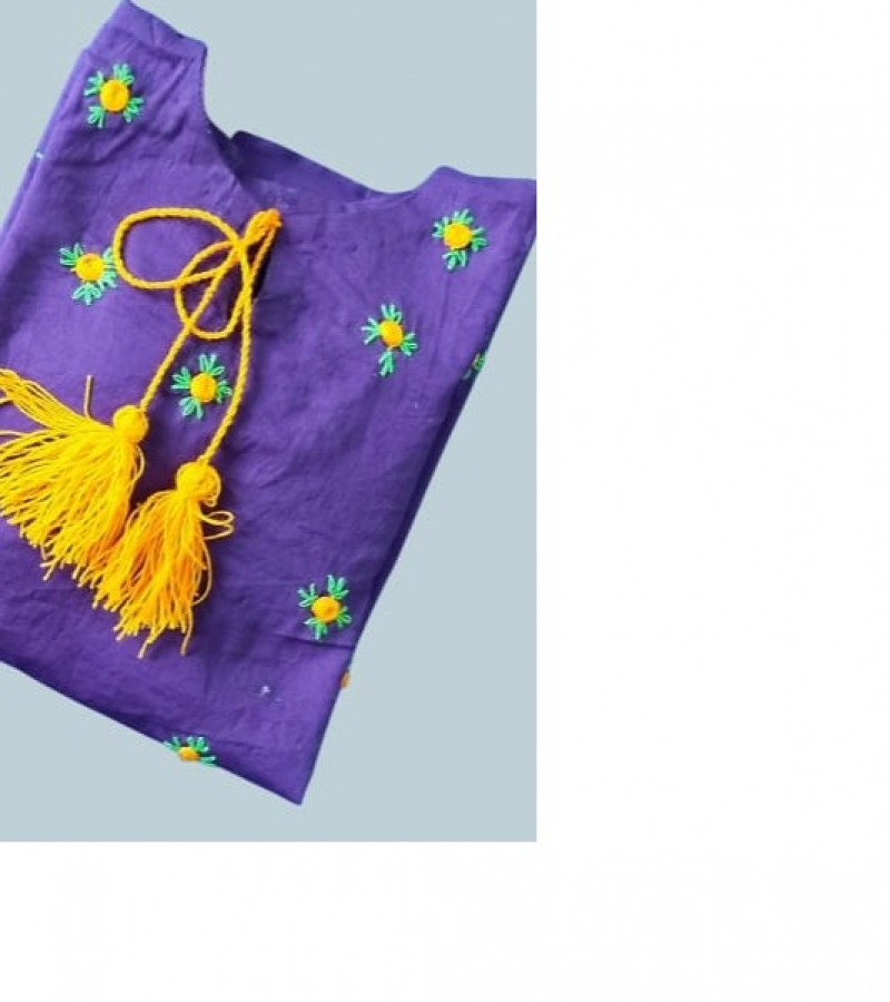 Handmade embroidered suit