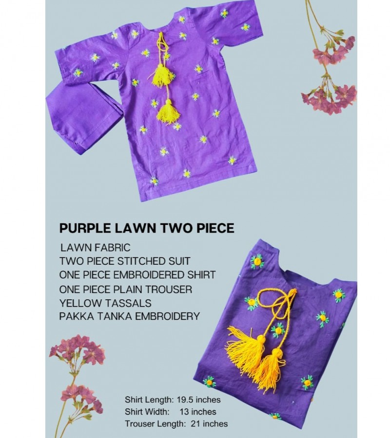 Handmade embroidered suit