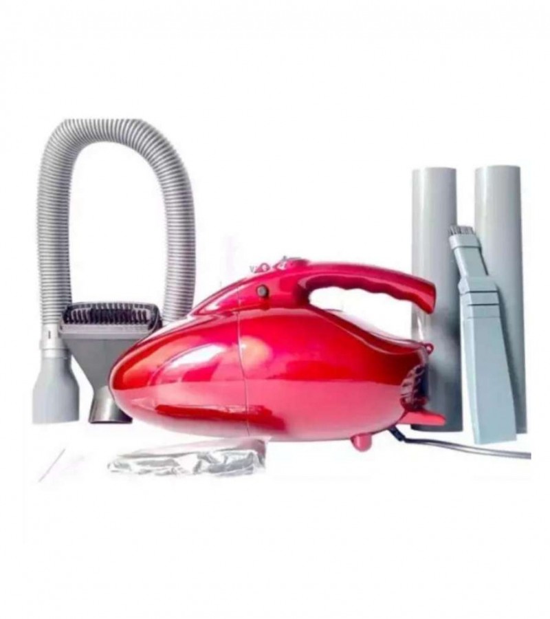 Handy Vacuum for car curtains and sofa 1000 watts heavy duty - Red