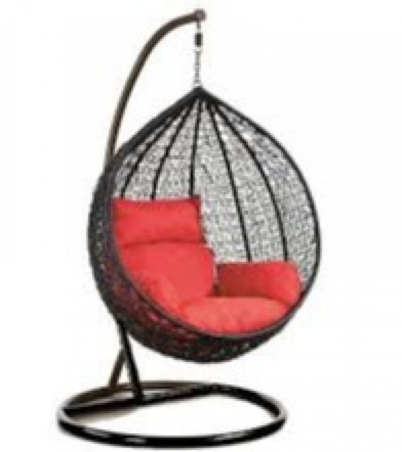 Hanging Swing Chair Adult jhoola- Egg shape Rattan Patio Swing Jhula – Rocking hammock – Jhola