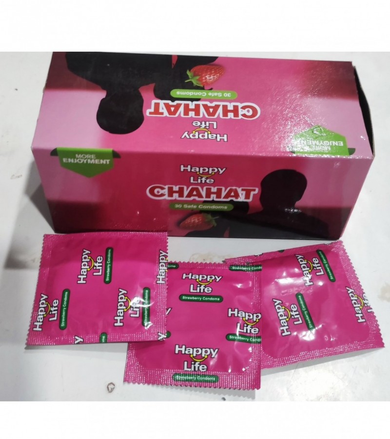 Happy Life CHAHAT Safe Condoms