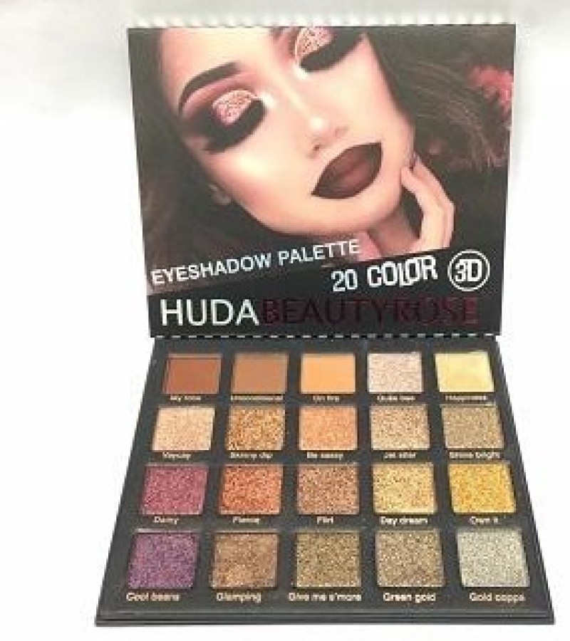 HB eye shadow 20 color palate 3D