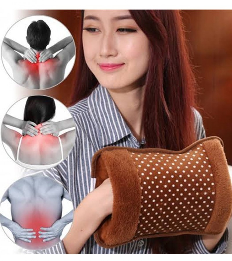 Heating Pad Hot Bottle Pouch With Auto Cut (Multi Color Multi Use & Multi Design)