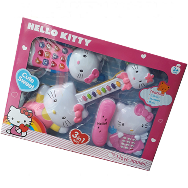Hello Kitty Musical Set - 3in1 Toy
