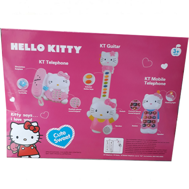 Hello Kitty Musical Set - 3in1 Toy