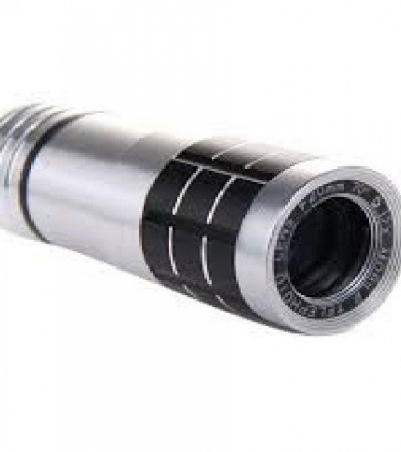 High Definition Smartphone Silver Camera Lens - 12x Zoom