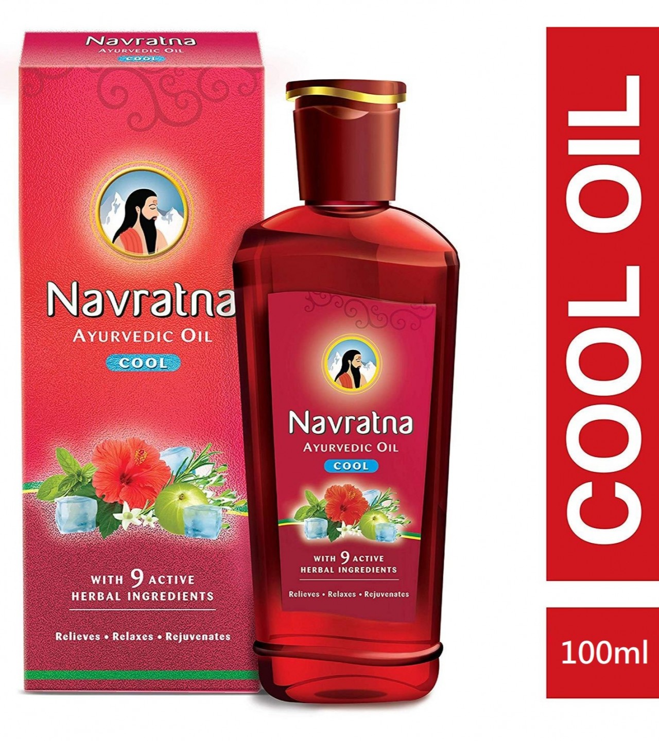 Himani Navratna Herbal Cool Oil (India) - 100ml