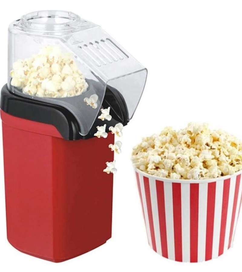 Hot Air Popcorn Machine, Electric Popcorn Maker Oil free  at your Home