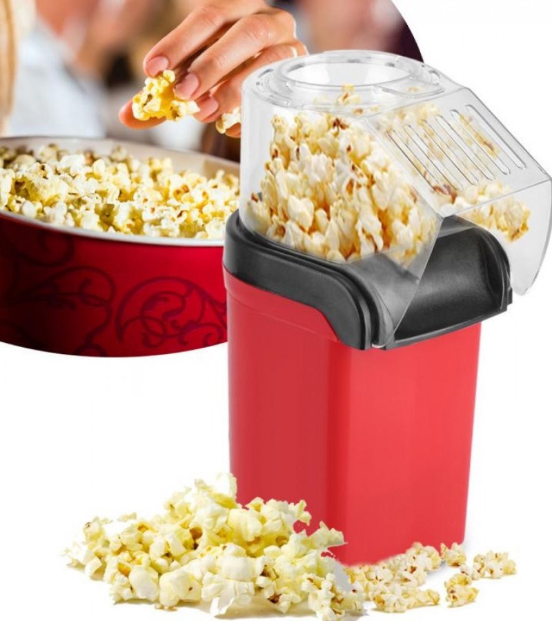 Hot Air Popcorn Machine, Electric Popcorn Maker Oil free  at your Home
