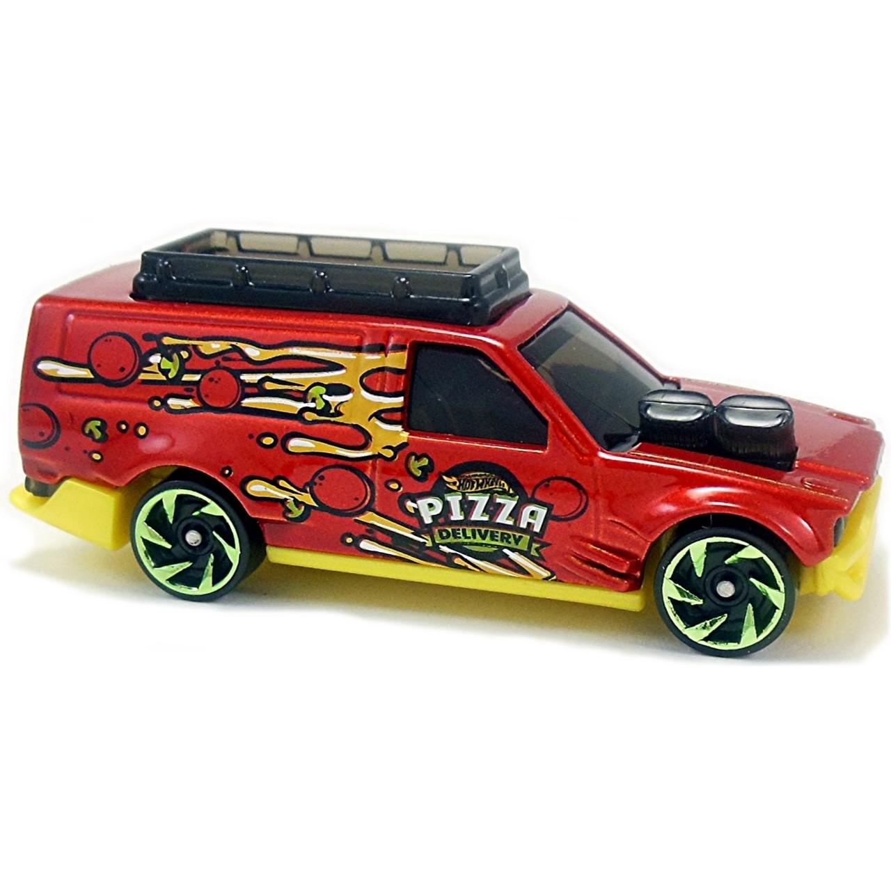Hot Wheels 2019 Time Shifter HW Metro 9/10 Pizza Delivery Toy Van