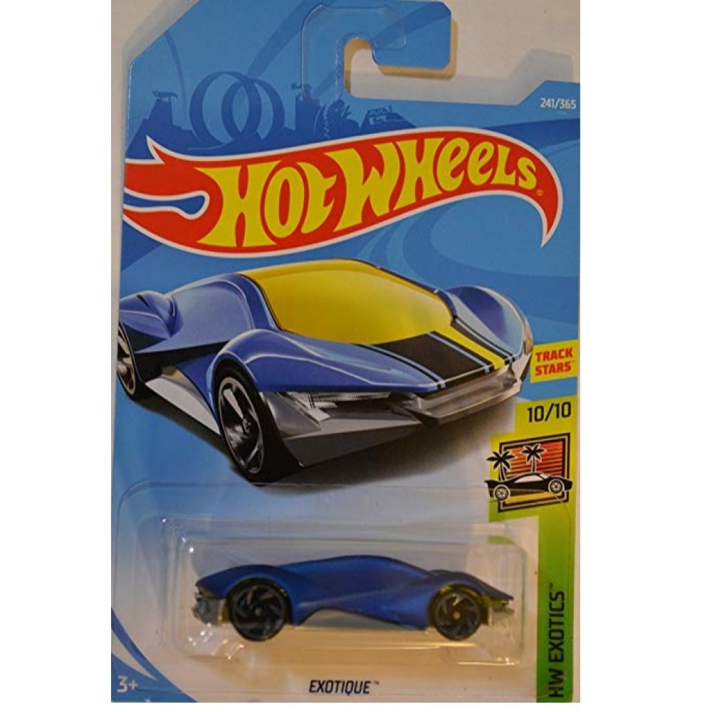 Hot Wheels Exotique 50TH Anniversary Edition HW Exotics Toy Car