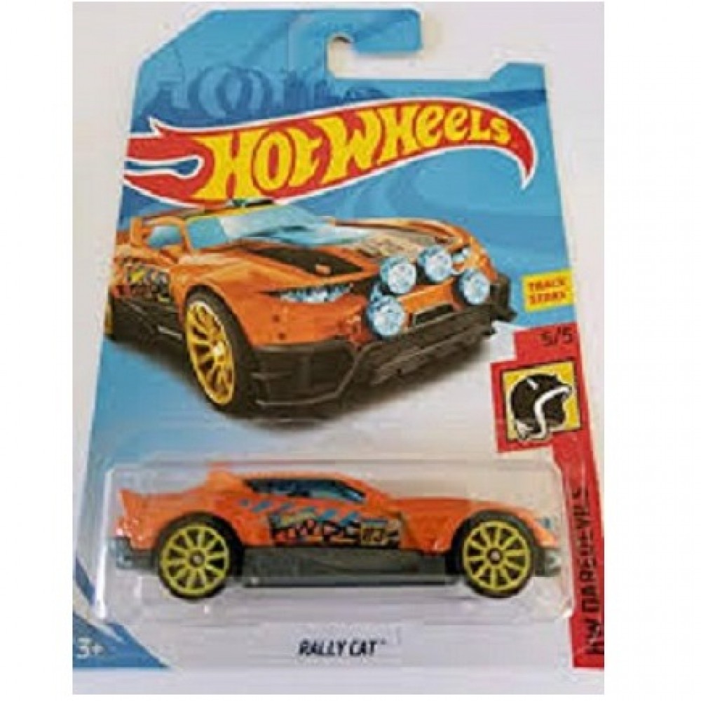 Hot Wheels Hw Daredevils 5/5 Toy Car - Rally Car