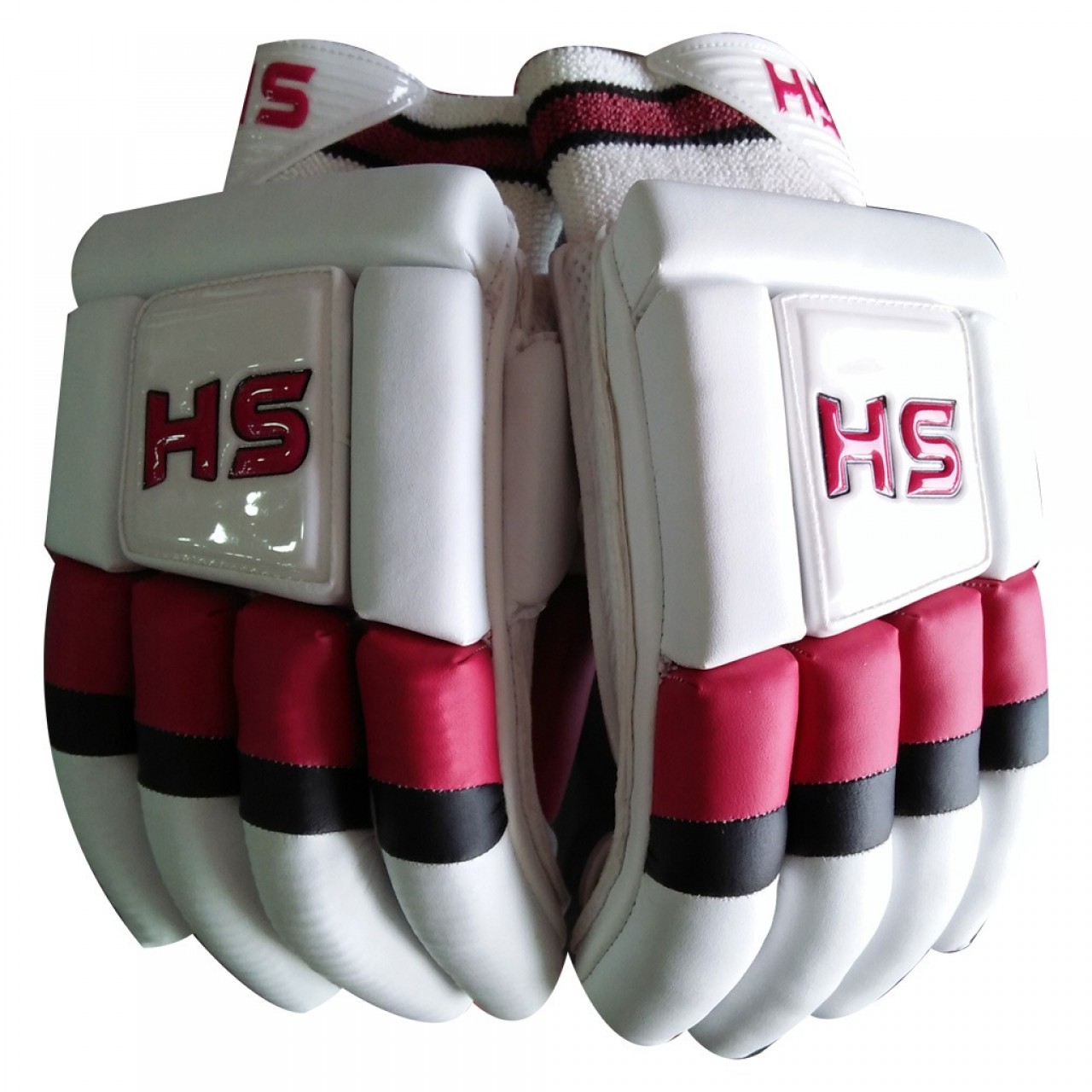 HS 2 Star Gloves For Cricket - White