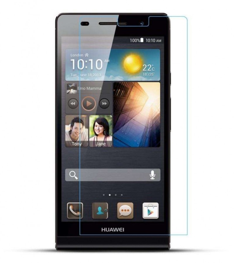 Huawei P6 - 2.5D Plain & Polished - Protective Tempered Glass