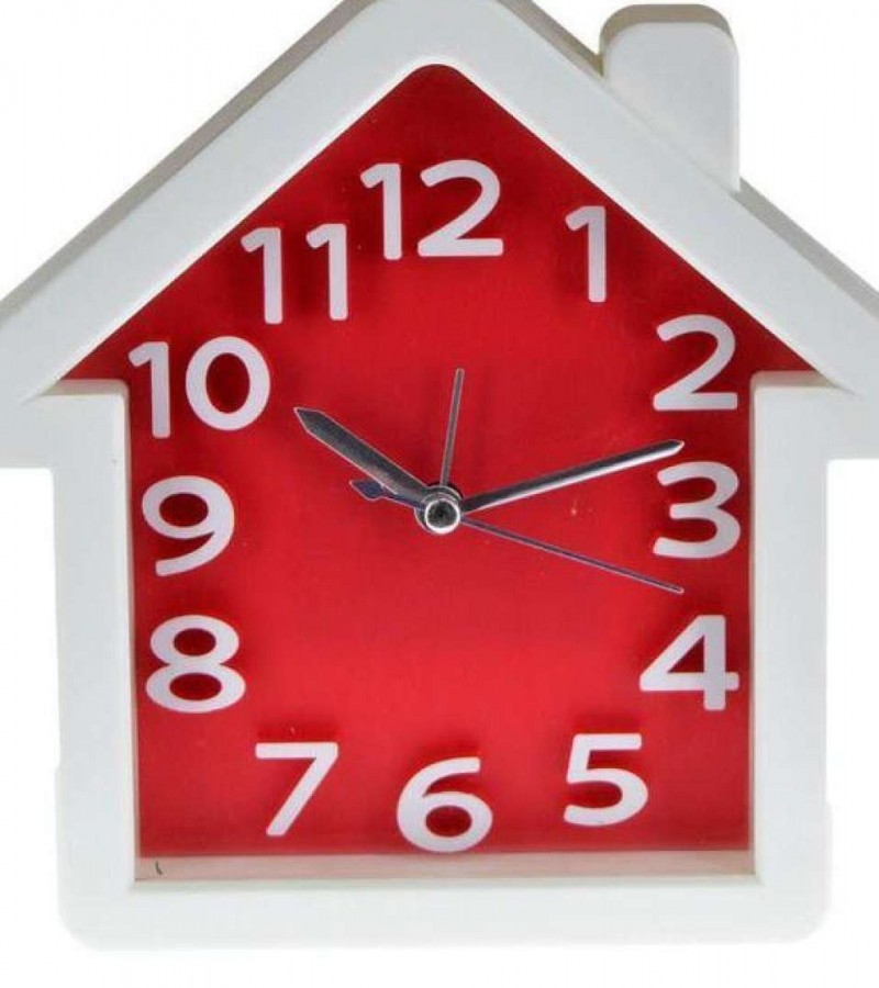 Hut Shape Alarm Table Clock