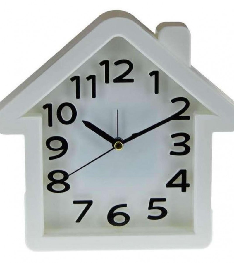 Hut Shape Alarm Table Clock