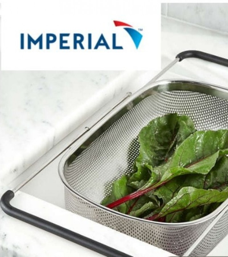 imperial adjustable vegetable,fruit washer bastek stainless steel code (01100)