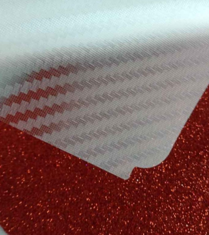Infinix Hot 10 - Carbon fibre - Matte Mosaic Design - Back Skin - Back Protector - Sheet - 020
