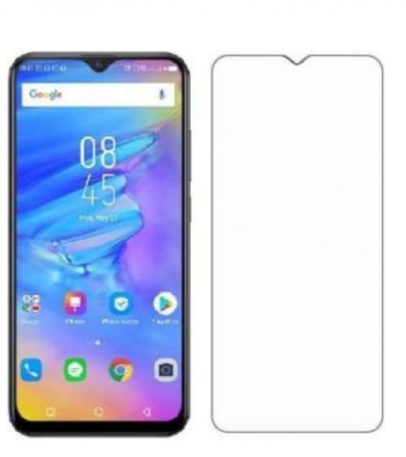 Infinix Hot 8 - 2.5D Plain & Polished - Protective Tempered Glass