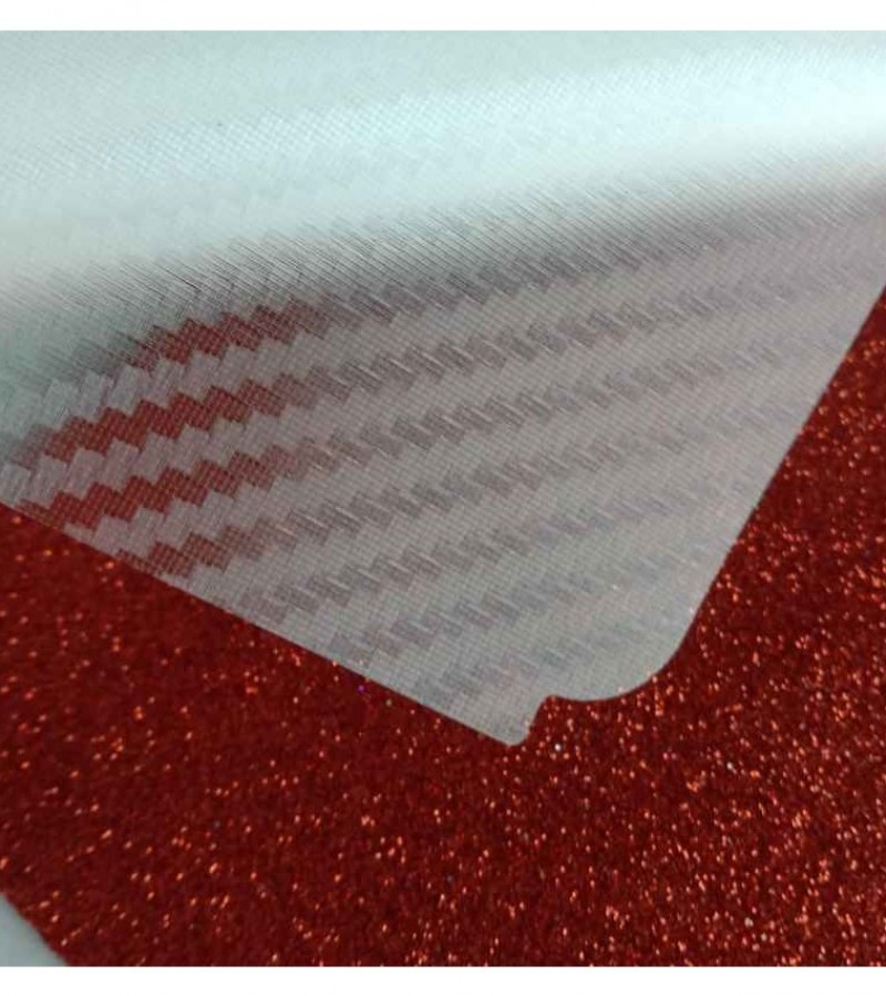 Infinix S4 - Carbon fibre - Matte Mosaic Design - Back Skin - Back Protector - Sheet - 020