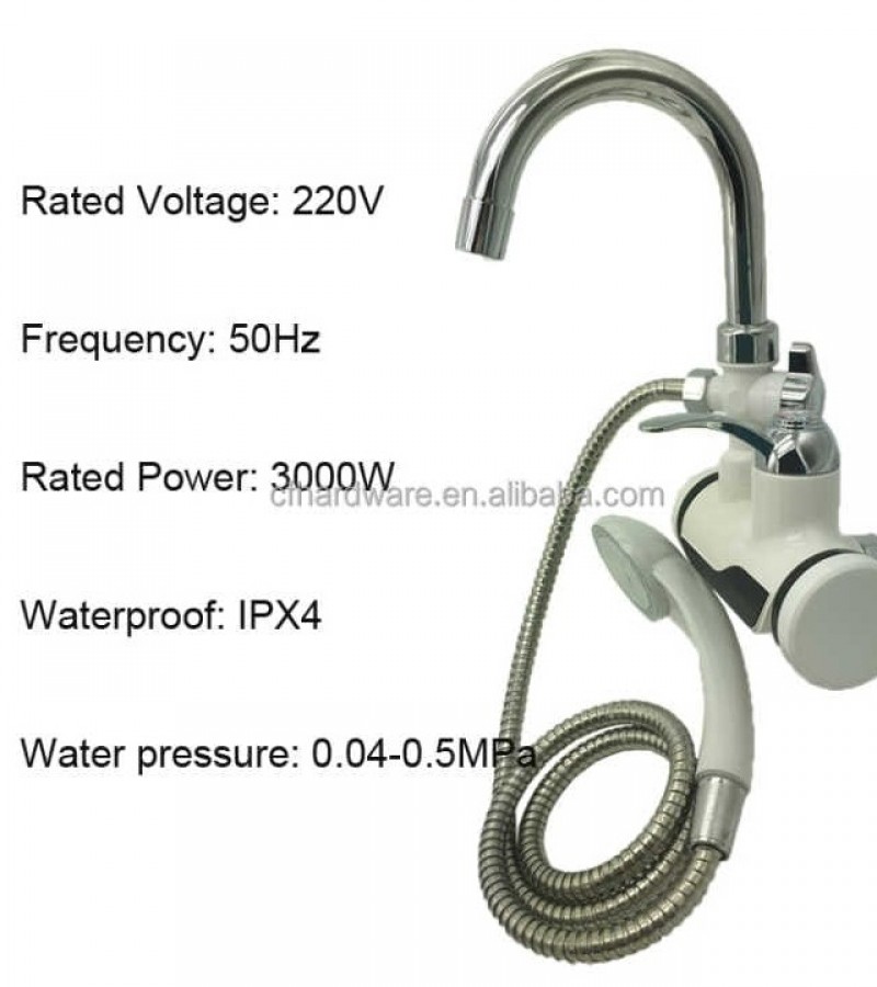 Instant Electric Heating Water Faucets Electric Instant Water Heater Tap with shower kit