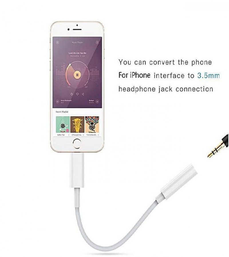 iPhone Original Apple Genuine Audio Headphone Converter Handsfree Music 3.5mm Jack adapter