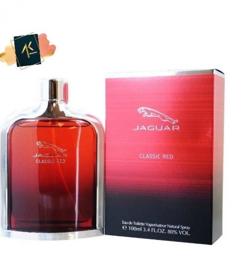 Jaguar Classic Red Perfume Eau De Toilette  for Men and Women-100ml