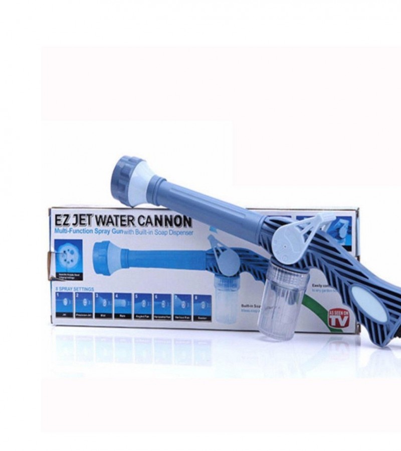 Jet Water Multi-Functional Canon Blue Spray Gun